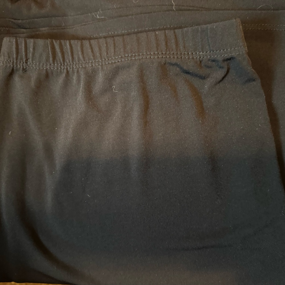 Black Stretch Knit Pants